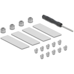 Karta PCI Express 4.0 x16 4x NVMe M.2 key M z radiatorem i wentylatorem Delock 90079