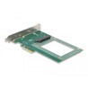 Karta PCI Express x4 do 1x wewn. U.2 NVMe SFF-8639 Delock 90081