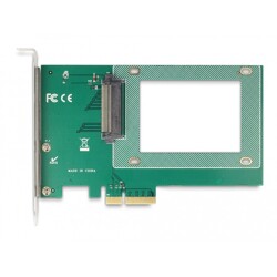 Karta PCI Express x4 do 1x wewn. U.2 NVMe SFF-8639 Delock 90081