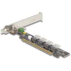 Karta PCI Express x16 do 4x wewn. SFF-8654 4i NVMe, Delock 90111