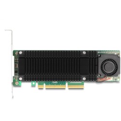 Karta PCI Express x8 2x NVMe M.2 key M z RAID, low profile Delock 90123