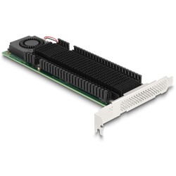 Karta PCI Express x8 2x NVMe M.2 key M z RAID, low profile Delock 90123