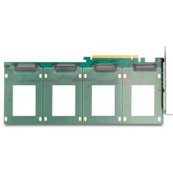 Karta PCI Express 4.0 x16 do 4x U.2 NVMe SFF-8639 Delock 90169