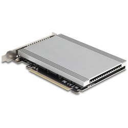Karta PCI Express x16 4x NVMe M.2 key M z radiatorem Delock 90210