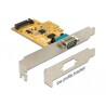 Karta PCI Express x1 1-portowa RS-232 z zabezpieczeniem ESD i zasilaniem Delock 90293