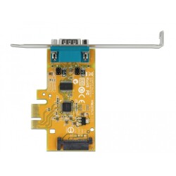 Karta PCI Express x1 1-portowa RS-232 z zabezpieczeniem ESD i zasilaniem Delock 90293
