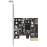 Karta PCI Express x1 do 1x wewn. USB 5Gbps typu E key A + 1x wewn. złącze USB 19-pinowe męskie low-profile Delock 90344