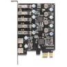 Karta PCI Express x1 do 5x zewn. USB 5Gbps typ A + 2x zewn. USB-C Delock 90346