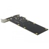 Karta PCI Express x1 2x SATA HDD/SSD Delock 90348