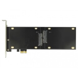 Karta PCI Express x1 2x SATA HDD/SSD Delock 90348