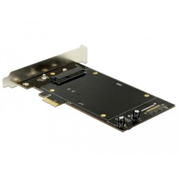 Karta PCI Express x1 2x SATA HDD/SSD Delock 90349