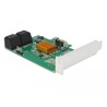 Karta PCI Express x1 4-portowa SATA Delock 90382