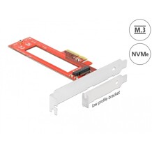 Karta PCI Express x4 1x gniazdo M.3 / NF1 low profile Delock 90401