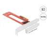 Karta PCI Express x4 1x gniazdo M.3 / NF1 low profile Delock 90401