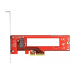 Karta PCI Express x4 1x gniazdo M.3 / NF1 low profile Delock 90401