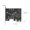 Karta PCI Express x1 2-portowa SATA low profile Delock 90431