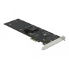Karta PCI Express x2 4x SATA HDD/SSD z RAID Delock 90433