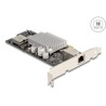 Karta PCI Express x4 1x RJ45 10 Gigabit LAN z PoE+ IOI Delock 90434