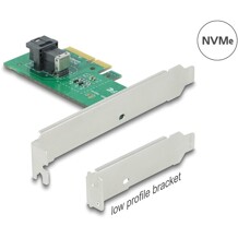 Karta PCI Express x4 do 1x NVMe SFF-8643 low profile Delock 90437