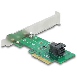 Karta PCI Express x4 do 1x NVMe SFF-8643 low profile Delock 90437