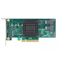 Karta PCI Express x8 do 2x NVMe SFF-8643 low profile Delock 90438