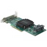 Karta PCI Express x8 do 2x NVMe SFF-8643 low profile Delock 90438