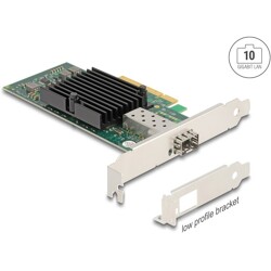 Karta PCI Express 1x gniazdo SFP+ 10 Gigabit LAN Delock 90479