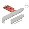 Karta PCI Express x4 do 1x wewn. OCuLink SFF-8612 low profile Delock 90482