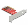 Karta PCI Express x4 do 1x wewn. OCuLink SFF-8612 low profile Delock 90482