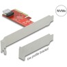 Karta PCI Express x4 do 1x wewn. SFF-8654 4i NVMe low profile Delock 90483