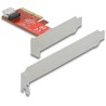 Karta PCI Express x4 do 1x wewn. SFF-8654 4i NVMe low profile Delock 90483