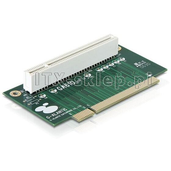 PCI-Riser lewy 3U dla płyt mini-ITX