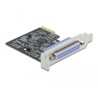 Karta PCI Express x1 port równoległy IEEE 1284 Delock 90500