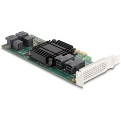 Karta PCI Express x8 do 4x NVMe SFF-8643 low profile Delock 90585