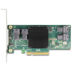 Karta PCI Express x8 do 4x NVMe SFF-8643 low profile Delock 90585