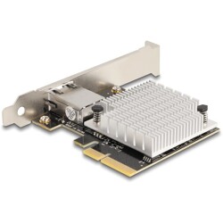 Karta PCI Express x4 1x RJ45 10 Gigabit LAN Marvell AQC107S Delock 90758