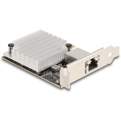 Karta PCI Express x4 1x RJ45 10 Gigabit LAN Marvell AQC107S Delock 90758