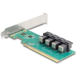 Karta PCI Express x16 do 4x wewn. SFF-8643 NVMe low profile Delock 90777