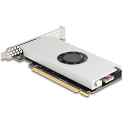 Karta PCI Express x16 2x USB 20Gbps USB-C Dual Channel z wentylatorem i radiatorem low profile Delock 90805