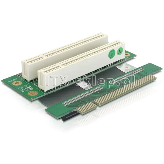 Elastyczny kątownik 2xPCI Card dla płyt mini-ITX