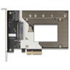 Karta PCI Express 4.0 x4 do 1x NVMe M.2 key M 110mm lub U.2 Delock 90854