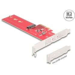 Karta PCI Express 5.0 x4 1x NVMe M.2 key M low profile Delock 90889