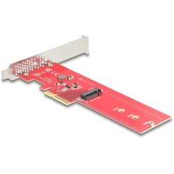 Karta PCI Express 5.0 x4 1x NVMe M.2 key M low profile Delock 90889