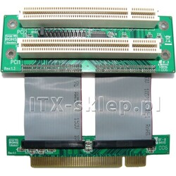 Elastyczny kątownik 2xPCI Card dla płyt mini-ITX