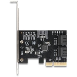 Karta PCI Express x4 kontroler SATA 5-portowy low profile Delock 90890