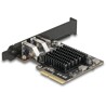 Karta PCI Express x4 do 1x USB-C 20Gbps + 2x USB-A 10Gbps niskoprofilowa Delock 90891