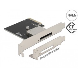 Karta PCI Express x4 1x zewn. slot CFexpress Delock 91755