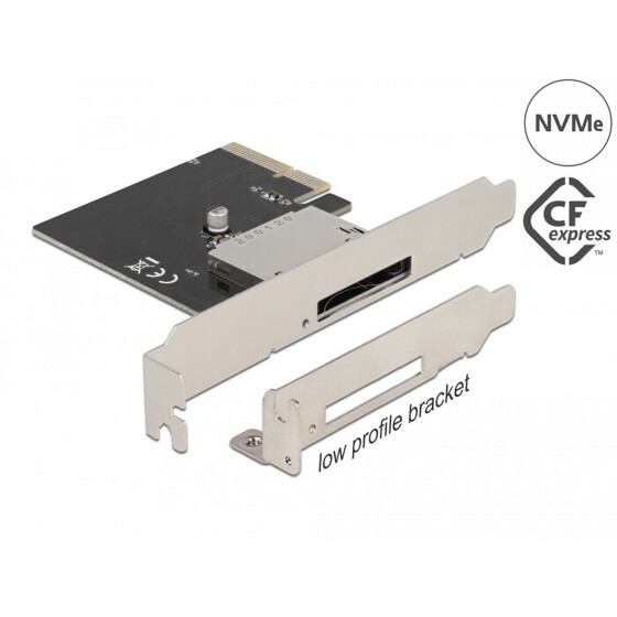 Karta PCI Express x4 1x zewn. slot CFexpress Delock 91755