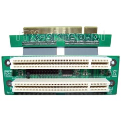 Elastyczny kątownik 2xPCI Card dla płyt mini-ITX
