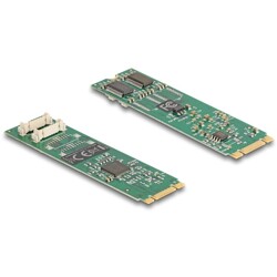 Karta M.2 2-portowa RS-232 DB9 low profile Delock 95270